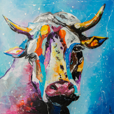 Colorful cow
