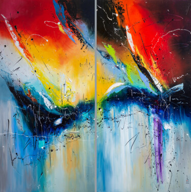 Fire and Ice (diptych)